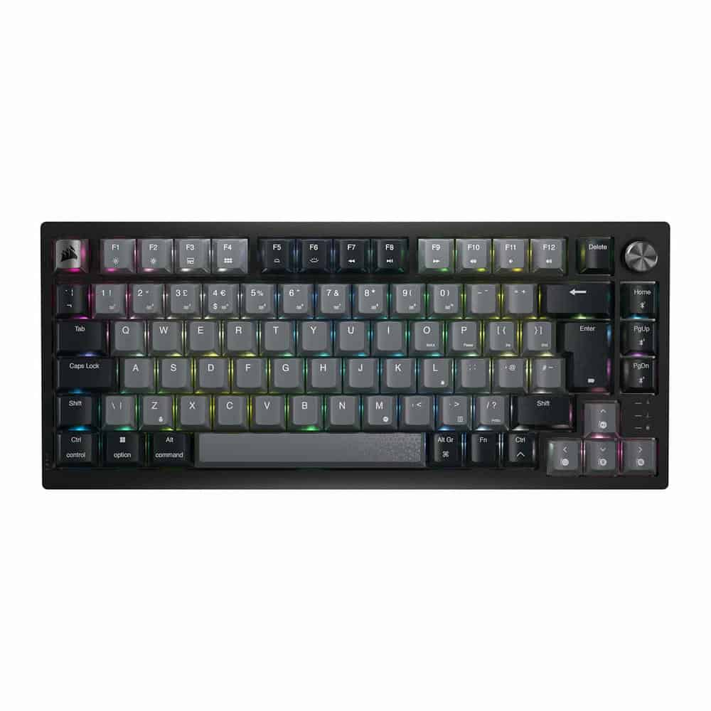 (image for) Corsair K65 PLUS Wireless/Wired RGB 75% Mechanical Gaming Keyboard